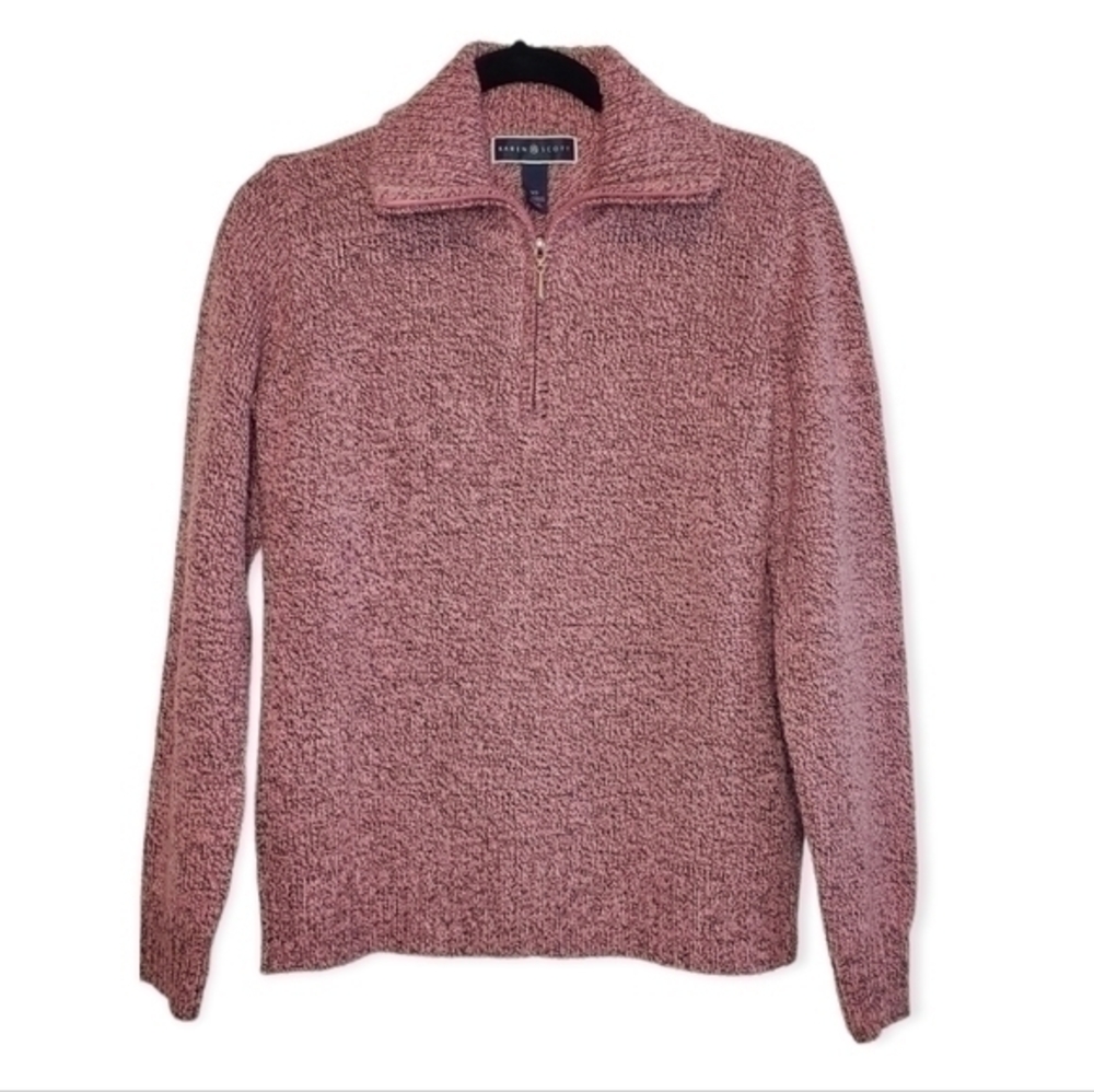 Karen Scott Collared Sweater